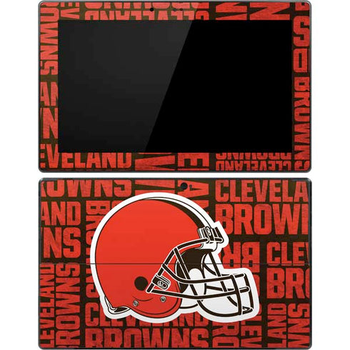 NFL Cleveland Browns - Blast Surface Pro Tablet Skin