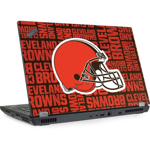 NFL Cleveland Browns - Blast Lenovo ThinkPad Skin