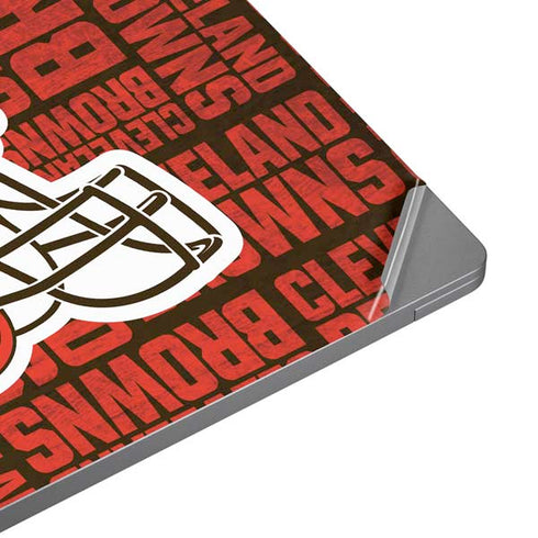 NFL Cleveland Browns - Blast Universal Laptop 15in (12.2 x 8.8in) Skin