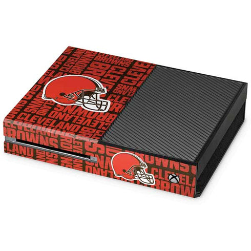 NFL Cleveland Browns - Blast Xbox One Console Skin