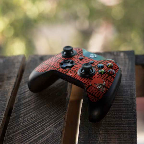 NFL Cleveland Browns - Blast Xbox One Controller Skin