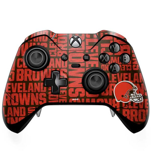 NFL Cleveland Browns - Blast Xbox One Elite Controller Skin