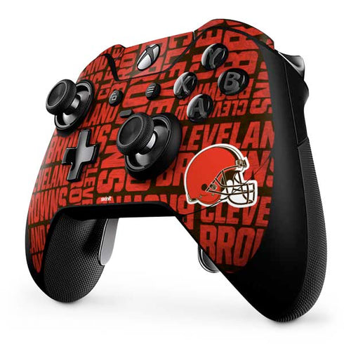 NFL Cleveland Browns - Blast Xbox One Elite Controller Skin