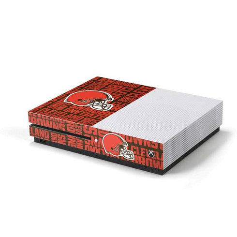 NFL Cleveland Browns - Blast Xbox One S Console Skin