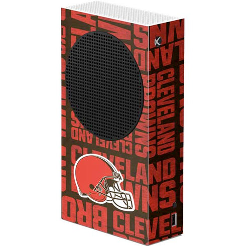 NFL Cleveland Browns - Blast Xbox Series S Console Skin