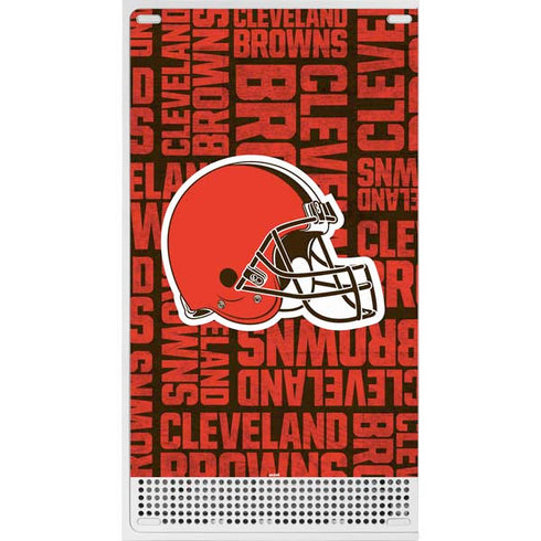 NFL Cleveland Browns - Blast Xbox Series S Console Skin
