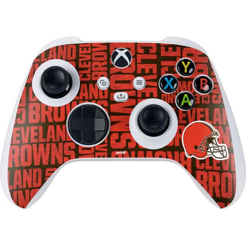 NFL Cleveland Browns - Blast Xbox Series S Controller Skin