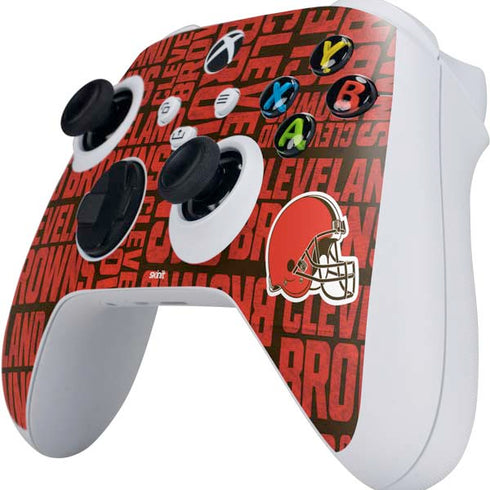 NFL Cleveland Browns - Blast Xbox Series S Controller Skin