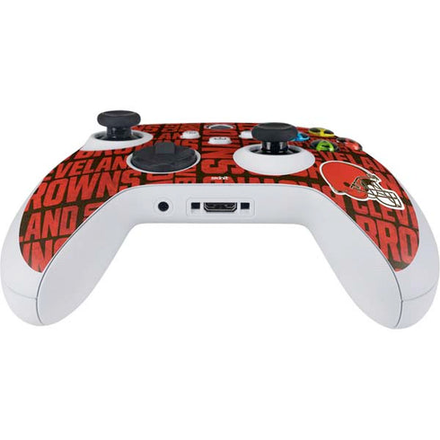 NFL Cleveland Browns - Blast Xbox Series S Controller Skin
