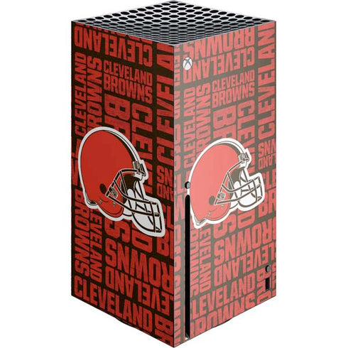 NFL Cleveland Browns - Blast Xbox Series X Console Skin