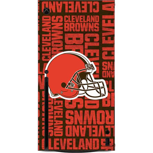 NFL Cleveland Browns - Blast Xbox Series X Console Skin