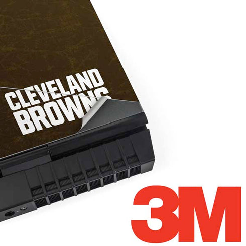NFL Cleveland Browns Alternate Distressed Dell Alienware Skin