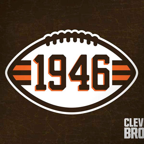 NFL Cleveland Browns Alternate Distressed Dell Alienware Skin