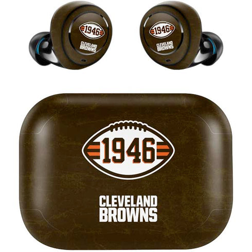 NFL Cleveland Browns Alternate Distressed Amazon Echo Buds Skin