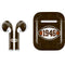 NFL Cleveland Browns Alternate Distressed Apple AirPods Skin