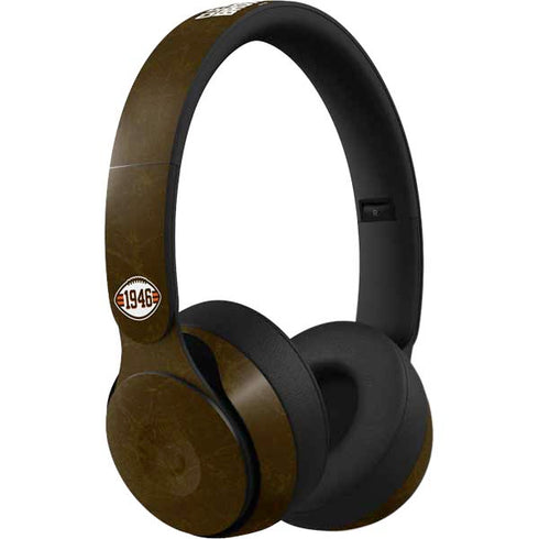 NFL Cleveland Browns Alternate Distressed Beats Solo Pro Skin