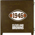 NFL Cleveland Browns Alternate Distressed Corsair 4000D Tempered Glass Mid-Tower ATX Case Skin