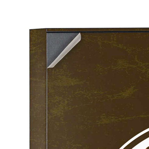 NFL Cleveland Browns Alternate Distressed Corsair 4000D Tempered Glass Mid-Tower ATX Case Skin