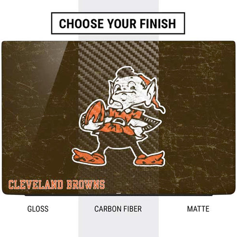 NFL Cleveland Browns Alternate Distressed Dell Vostro Skin