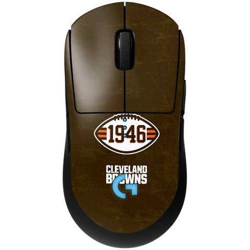 NFL Cleveland Browns Alternate Distressed G Pro Wireless Gaming Mouse Skin