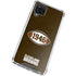 NFL Cleveland Browns Alternate Distressed Galaxy A12 Clear Case