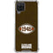 NFL Cleveland Browns Alternate Distressed Galaxy A12 Clear Case