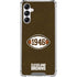 NFL Cleveland Browns Alternate Distressed Galaxy A14 5G Clear Case