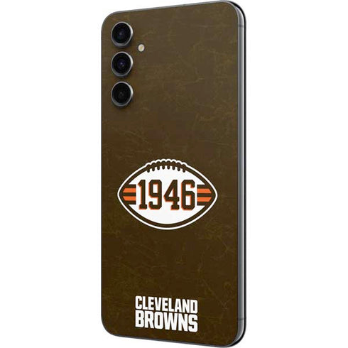 NFL Cleveland Browns Alternate Distressed Galaxy A14 5G Skin