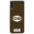 NFL Cleveland Browns Alternate Distressed Galaxy A50 Clear Case