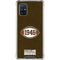 NFL Cleveland Browns Alternate Distressed Galaxy A71 5G Clear Case