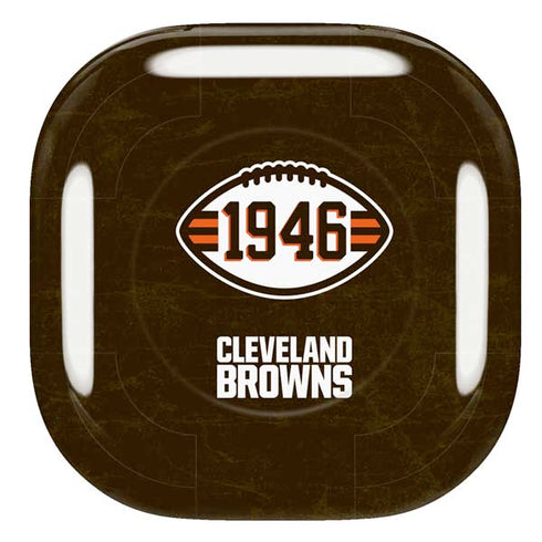 NFL Cleveland Browns Alternate Distressed Galaxy Buds Pro Skin