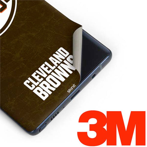 NFL Cleveland Browns Alternate Distressed Galaxy Note 9 Skin