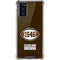 NFL Cleveland Browns Alternate Distressed Galaxy Note20 5G Clear Case