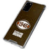 NFL Cleveland Browns Alternate Distressed Galaxy Note20 5G Clear Case