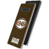 NFL Cleveland Browns Alternate Distressed Galaxy S10 Plus Skin