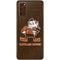 NFL Cleveland Browns Alternate Distressed Galaxy S20 Skin