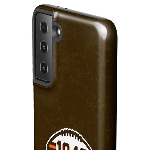 NFL Cleveland Browns Alternate Distressed Galaxy S21 Plus 5G Pro Case