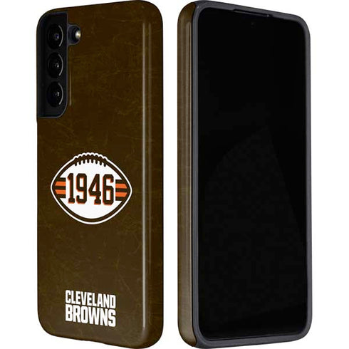 NFL Cleveland Browns Alternate Distressed Galaxy S22 Plus Pro Case