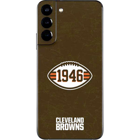 NFL Cleveland Browns Alternate Distressed Galaxy S22 Plus Skin