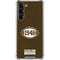 NFL Cleveland Browns Alternate Distressed Galaxy S23 Plus Clear Case