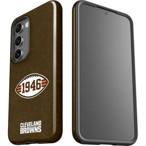 NFL Cleveland Browns Alternate Distressed Galaxy S23 Plus Pro Case