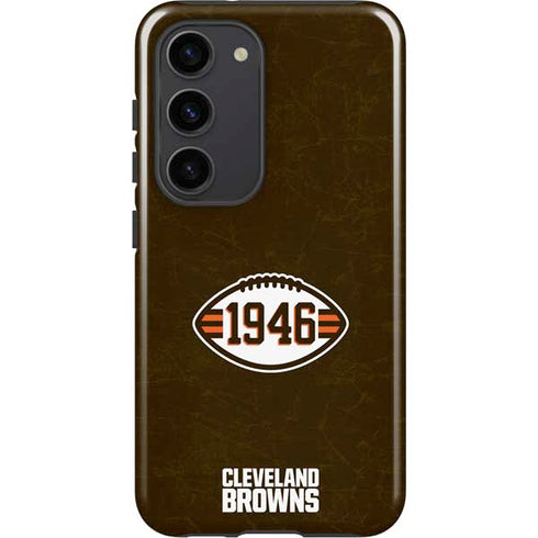 NFL Cleveland Browns Alternate Distressed Galaxy S23 Pro Case