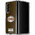 NFL Cleveland Browns Alternate Distressed Galaxy Z Fold4 5G Clear Case