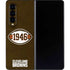 NFL Cleveland Browns Alternate Distressed Galaxy Z Fold4 5G Skin