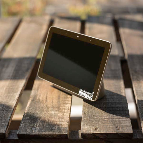 NFL Cleveland Browns Alternate Distressed Google Home Hub Skin