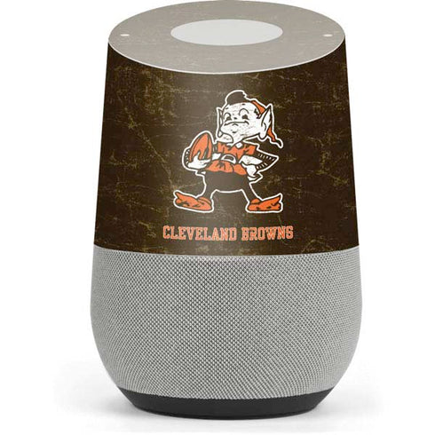NFL Cleveland Browns Alternate Distressed Google Home Skin