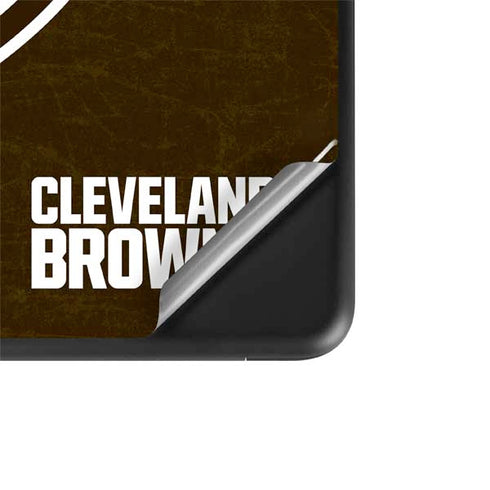 NFL Cleveland Browns Alternate Distressed Google Pixelbook Go Skin