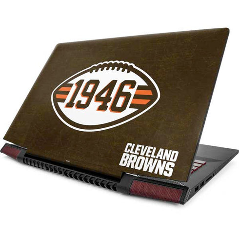 NFL Cleveland Browns Alternate Distressed Lenovo IdeaPad Skin