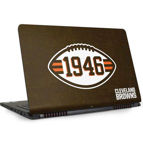 NFL Cleveland Browns Alternate Distressed Dell Inspiron Skin