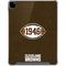 NFL Cleveland Browns Alternate Distressed iPad Pro 12.9in (2020) Clear Case